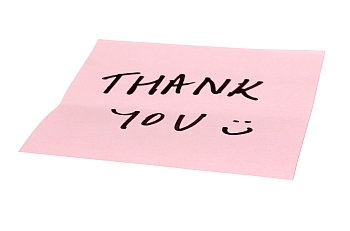 Words that matter: Its when you feel terrible, that it is the best time to write thank-you notes. Businesses should write a note of gratitude to customers without anything else on the agenda.